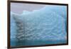 Norway. Svalbard. Nordaustlandet. Brasvelbreen. Textures of Icebergs-Inger Hogstrom-Framed Premium Photographic Print