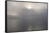 Norway. Svalbard. Nordaustlandet Island. Calm Water and Cloudy Skies-Inger Hogstrom-Framed Stretched Canvas