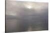 Norway. Svalbard. Nordaustlandet Island. Calm Water and Cloudy Skies-Inger Hogstrom-Stretched Canvas