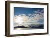 Norway. Svalbard. Spitsbergen. Forlandsundet. Clouds and Midnight Sun-Inger Hogstrom-Framed Photographic Print