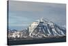 Norway. Svalbard. Spitsbergen. Forlandsundet. Snowy Mountains-Inger Hogstrom-Stretched Canvas