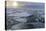 Norway, Svalbard, Spitsbergen. Polar Bear on Sea Ice at Sunset-Jaynes Gallery-Stretched Canvas