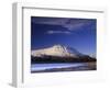 Norway, Telemark, Gaustatoppen at Morning Light in Winter-Andreas Keil-Framed Photographic Print