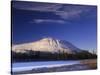 Norway, Telemark, Gaustatoppen at Morning Light in Winter-Andreas Keil-Stretched Canvas