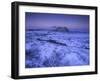 Norway, Telemark, Moonrise over the Heddersfjell in Winter-Andreas Keil-Framed Photographic Print