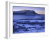 Norway, Telemark, Moonrise over the Heddersfjell in Winter-Andreas Keil-Framed Photographic Print