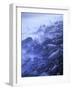 Norway, Telemark, the North Sea, Skagerag, Mšlen, Beach with Glacial Pebbles after Sunset-Andreas Keil-Framed Photographic Print