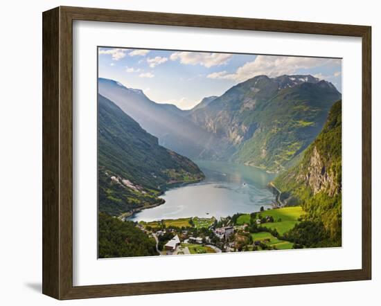 Norway, Western Fjords, Geiranger Fjord-Shaun Egan-Framed Photographic Print