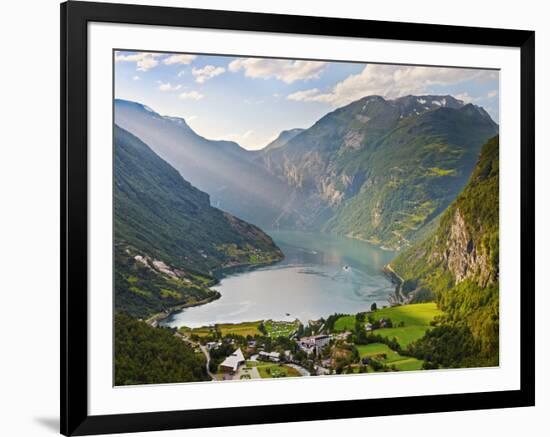 Norway, Western Fjords, Geiranger Fjord-Shaun Egan-Framed Photographic Print