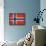 Norway-David Bowman-Giclee Print displayed on a wall