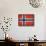 Norway-David Bowman-Giclee Print displayed on a wall