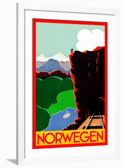 Norwegen-Paul Lock Eidem-Framed Art Print