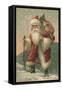 Norwegian Christmas Card-null-Framed Stretched Canvas