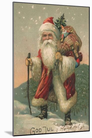 Norwegian Christmas Card-null-Mounted Giclee Print