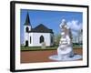 Norwegian Church and Antarctic 100 Memorial, Waterfront Park, Cardiff, Wales-Peter Thompson-Framed Photographic Print