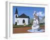 Norwegian Church and Antarctic 100 Memorial, Waterfront Park, Cardiff, Wales-Peter Thompson-Framed Photographic Print