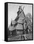 Norwegian Church-null-Framed Stretched Canvas