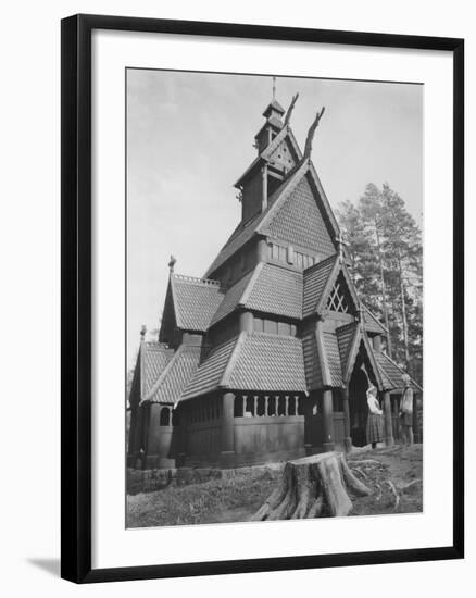 Norwegian Church-null-Framed Photographic Print