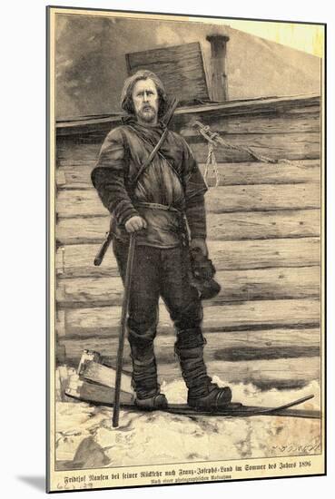 Norwegian Explorer Fridtjof Nansen-null-Mounted Giclee Print