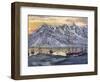 Norwegian Fishing Fleet-Nico Jungman-Framed Art Print