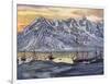 Norwegian Fishing Fleet-Nico Jungman-Framed Art Print