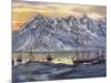 Norwegian Fishing Fleet-Nico Jungman-Mounted Art Print