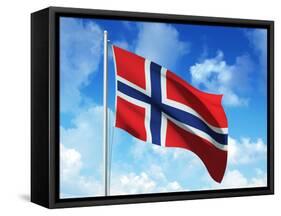 Norwegian Flag-laviana-Framed Stretched Canvas