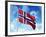 Norwegian Flag-laviana-Framed Premium Photographic Print