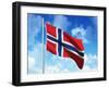 Norwegian Flag-laviana-Framed Photographic Print