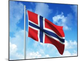 Norwegian Flag-laviana-Mounted Photographic Print