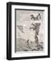 Norwegian Giant Little Fred and the Giant Beggar-Theodor Kittelsen-Framed Photographic Print