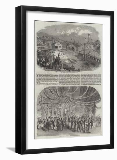 Norwegian Grand Trunk Railway-null-Framed Giclee Print