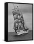 Norwegian Naval Training Ship "Sorlandet" on Shakedown Cruise-Leonard Mccombe-Framed Stretched Canvas