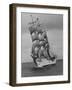 Norwegian Naval Training Ship "Sorlandet" on Shakedown Cruise-Leonard Mccombe-Framed Photographic Print