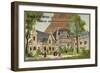 Norwegian Pavilion and Pavilion of Gas-null-Framed Giclee Print
