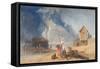 Norwegian Scene-James Baker Pyne-Framed Stretched Canvas