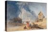 Norwegian Scene-James Baker Pyne-Stretched Canvas