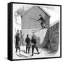 Norwegian Ski Jump 1862-null-Framed Stretched Canvas