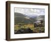 Norwegian Valley-Johan Christian Clausen Dahl-Framed Giclee Print