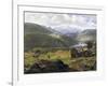 Norwegian Valley-Johan Christian Clausen Dahl-Framed Giclee Print