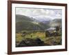 Norwegian Valley-Johan Christian Clausen Dahl-Framed Giclee Print