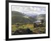 Norwegian Valley-Johan Christian Clausen Dahl-Framed Giclee Print