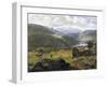 Norwegian Valley-Johan Christian Clausen Dahl-Framed Giclee Print