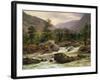 Norwegian Waterfall, 1840-Thomas Fearnley-Framed Giclee Print