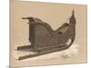 Norwegian Wooden Sledge-null-Mounted Art Print