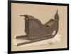 Norwegian Wooden Sledge-null-Framed Art Print