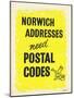 Norwich Addresses Need Postal Codes-null-Mounted Art Print