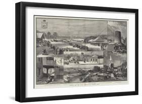 Norwich and the Royal Agricultural Society's Show-null-Framed Giclee Print