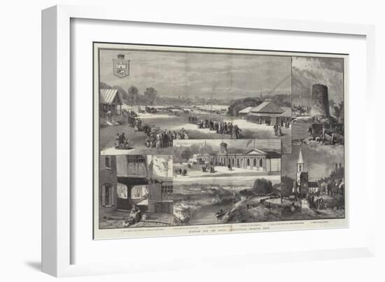 Norwich and the Royal Agricultural Society's Show-null-Framed Giclee Print