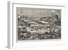 Norwich and the Royal Agricultural Society's Show-null-Framed Giclee Print